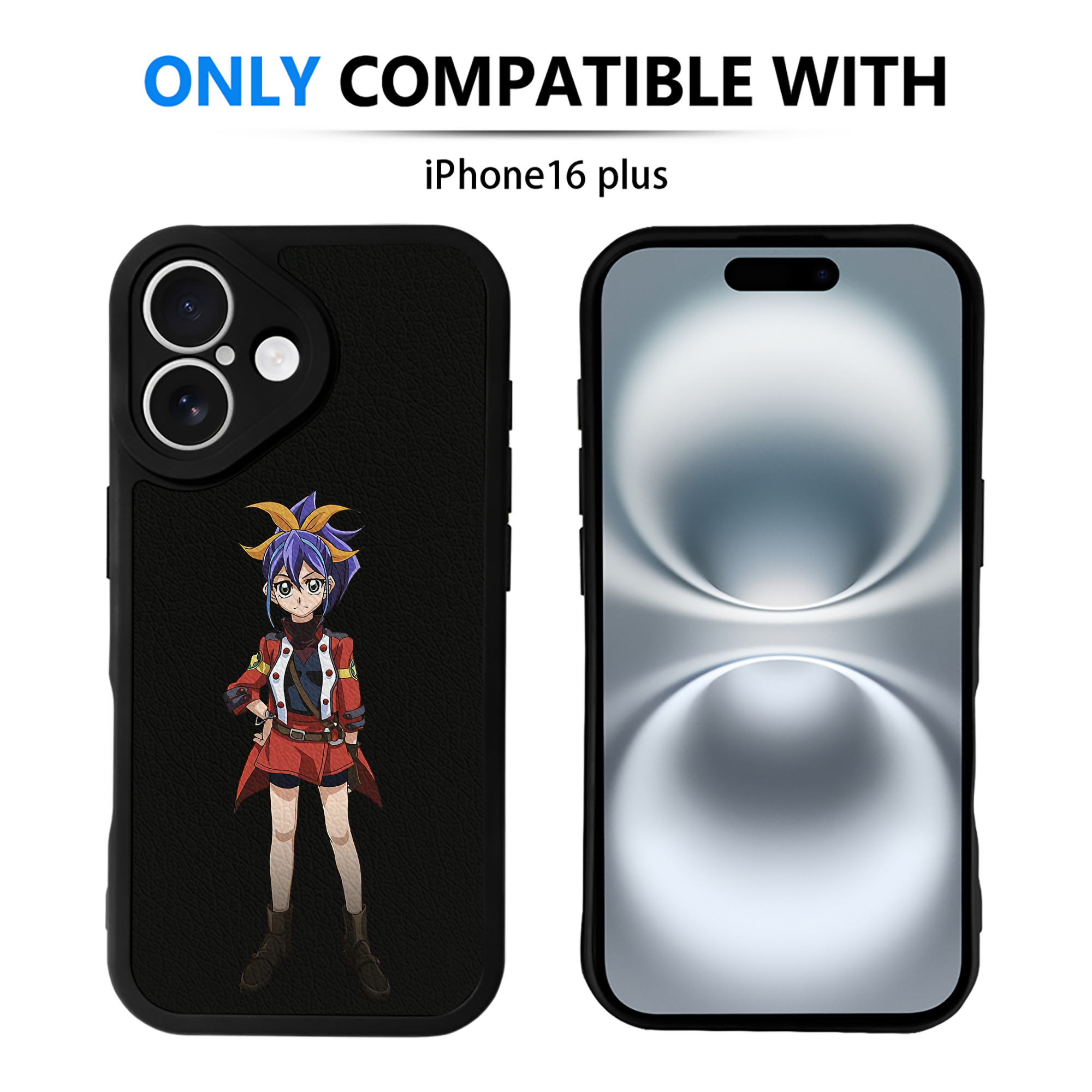 遊☆戯☆王 Yu-Gi-Oh! 【iPhone 16シリーズ対応】シリコンスマホケース（レザー調） 材質：シリコン